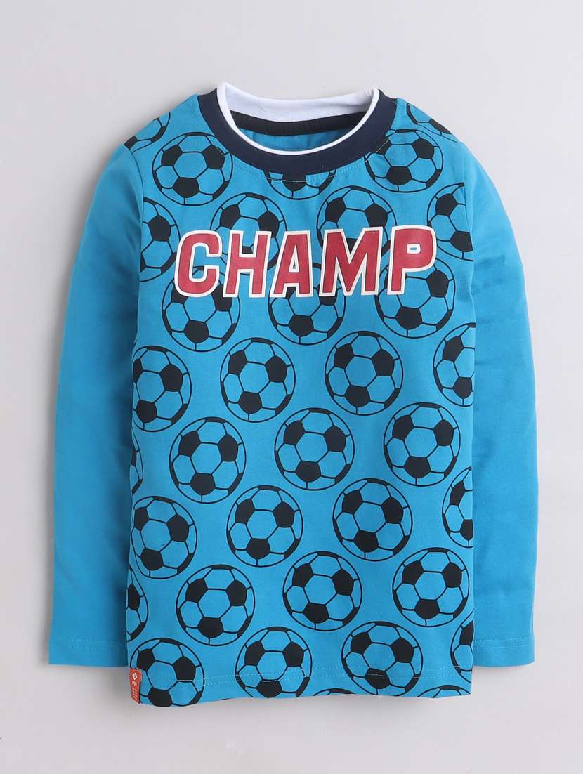 boy printed long sleeves t-shirt - 21517741 -  Standard Image - 1