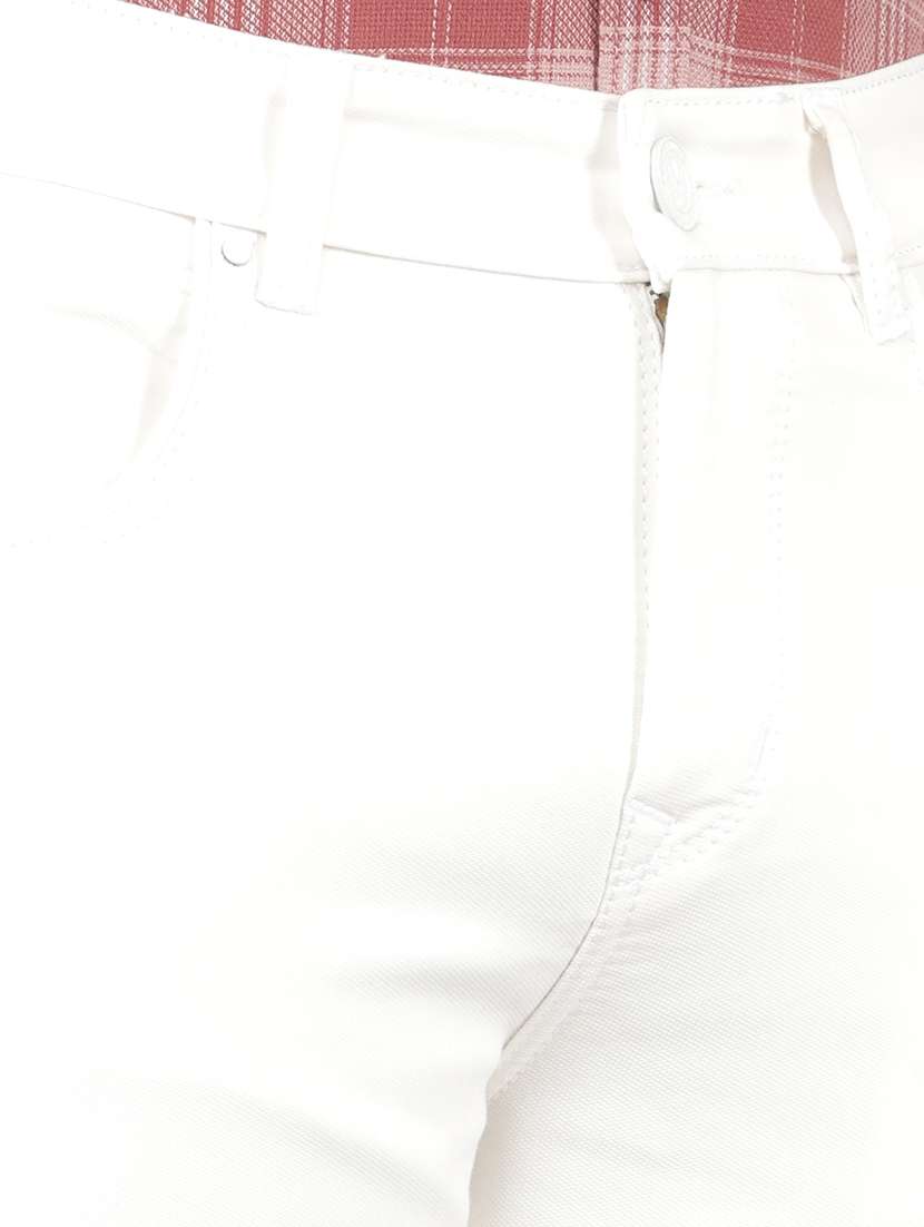 men mid-rise plain slim fit jean - 21517870 -  Standard Image - 6