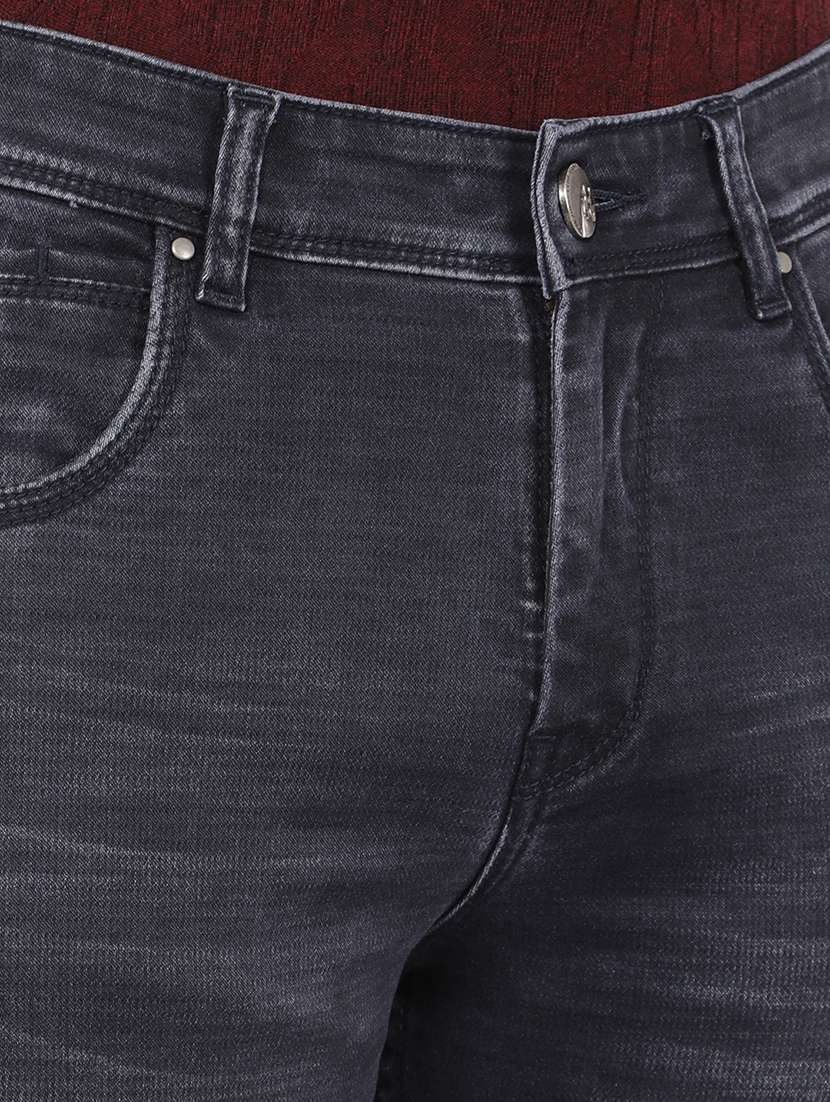 men mid-rise plain slim fit jean - 21517874 -  Standard Image - 6
