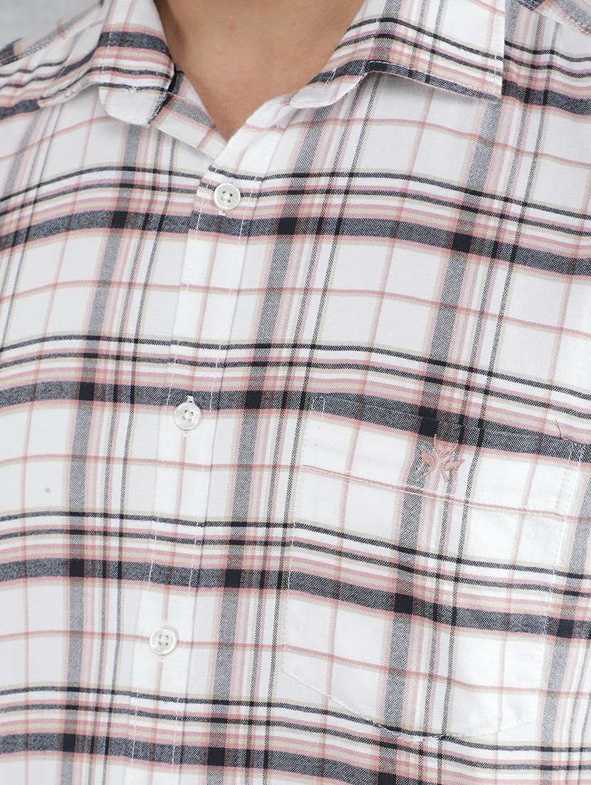 men collared tartan check casual shirt - 21517877 -  Standard Image - 6
