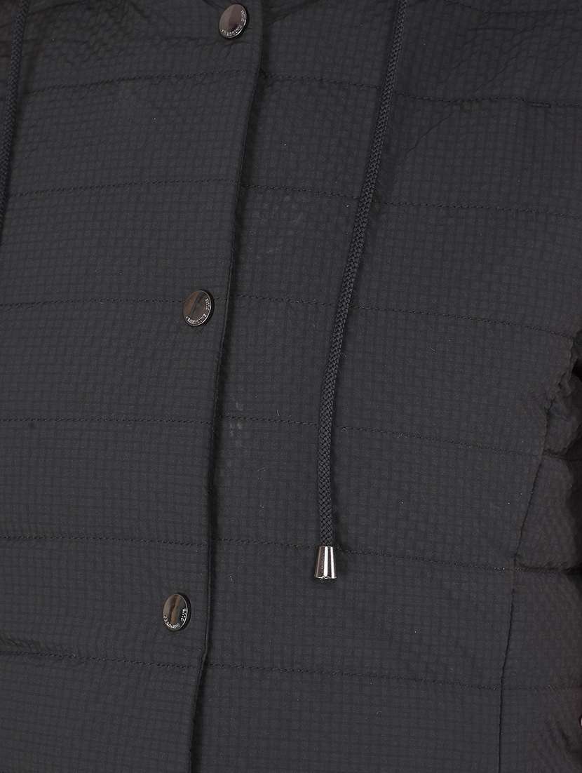women solids sleeveless quilted jacket - 21517954 - Standard Image - 6