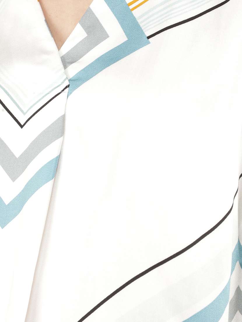 women white viscose regular top - 21518002 -  Standard Image - 6