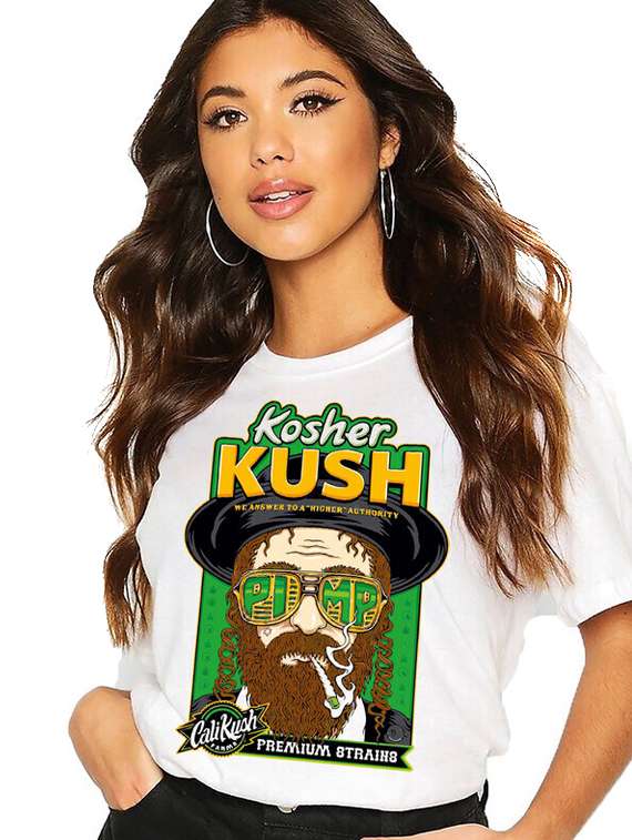 women white front print t-shirt - 21518018 -  Standard Image - 1