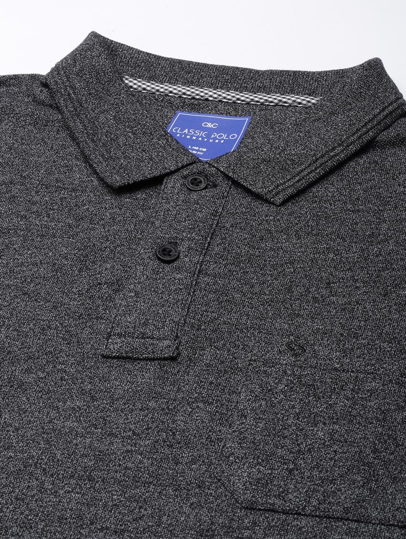 men polo neck plain t-shirt - 21518271 - Standard Image - 4