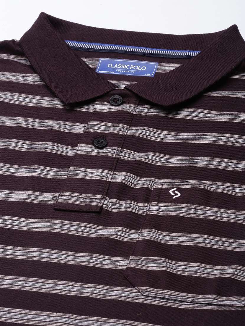 men polo neck all over print t-shirt - 21518403 -  Standard Image - 4