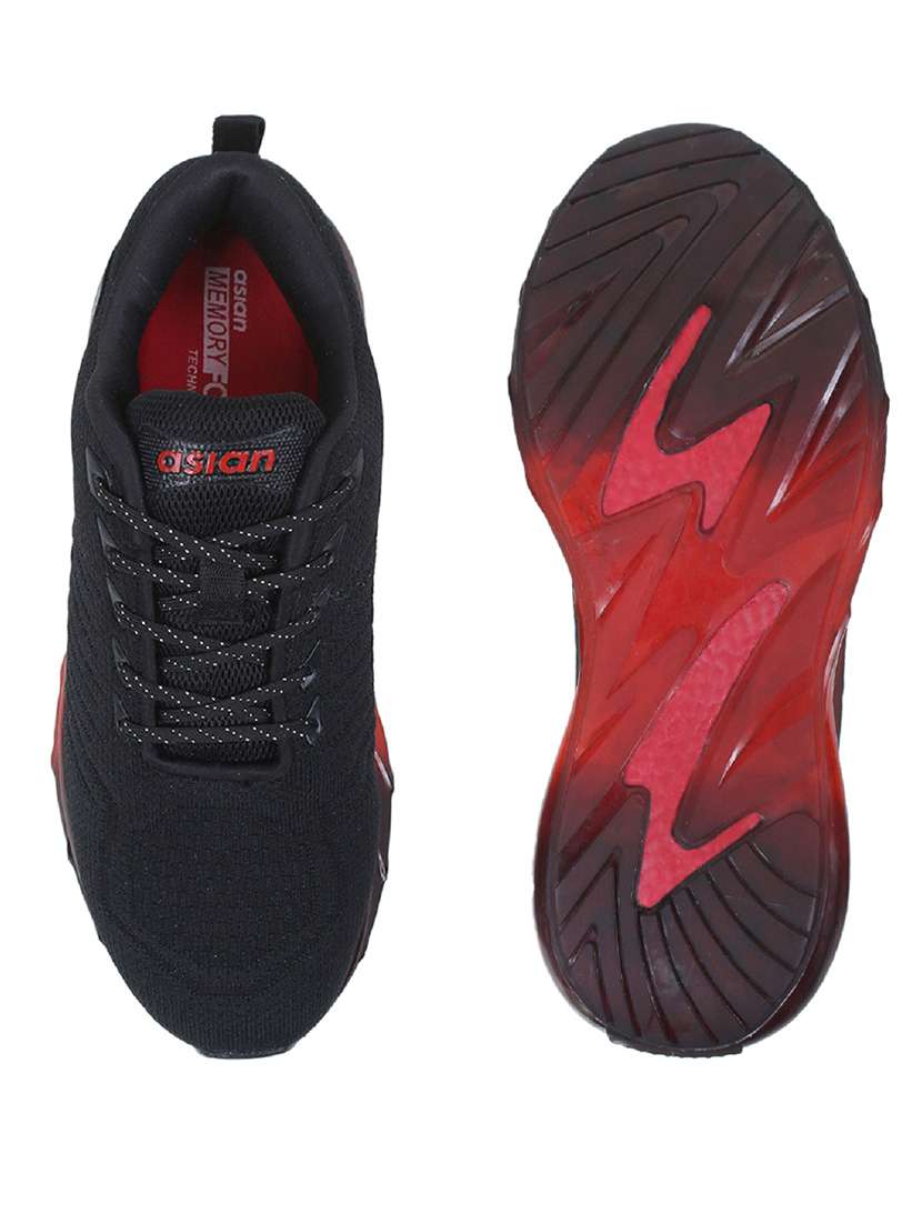 Men Black Sport Shoe - 21518507 -  Standard Image - 4