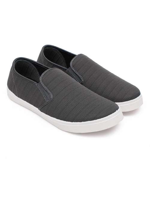 men grey slip on shoe - 21518520 -  Standard Image - 0