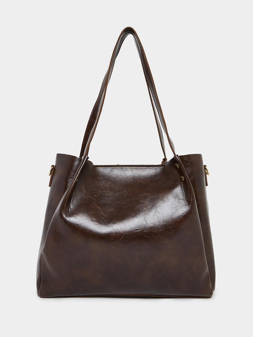 women solid handbag - 21518864 - Standard Image - 1