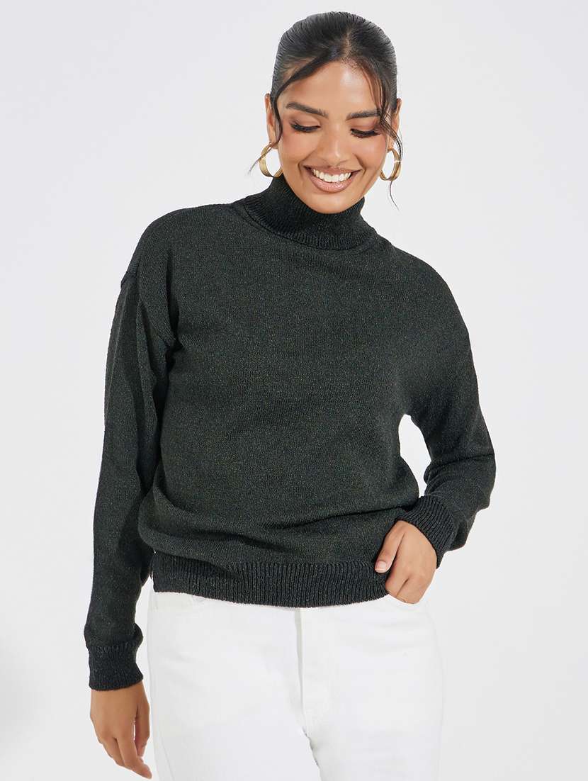 women long sleeve self-designed pullover