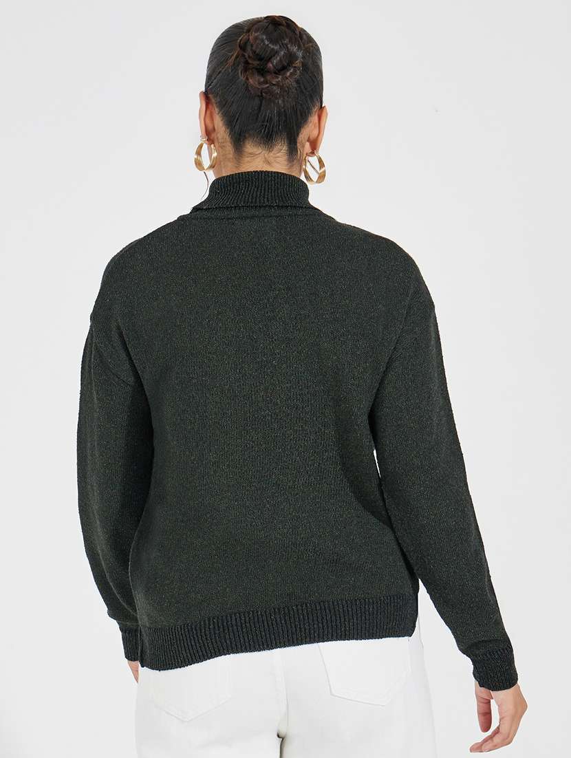 women long sleeve self-designed pullover - 21518893 -  Standard Image - 1