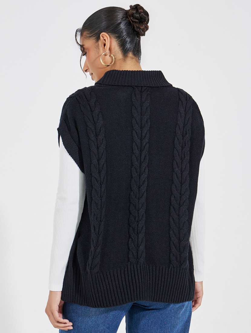 women long sleeve self-designed pullover - 21518898 -  Standard Image - 1