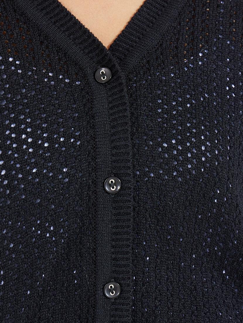 women long sleeve self-designed cardigan - 21518899 - Standard Image - 4