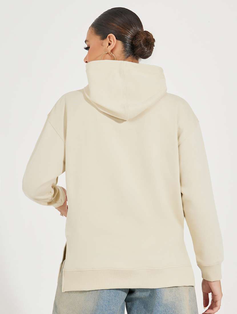 women long sleeves plain sweatshirt - 21518904 -  Standard Image - 1