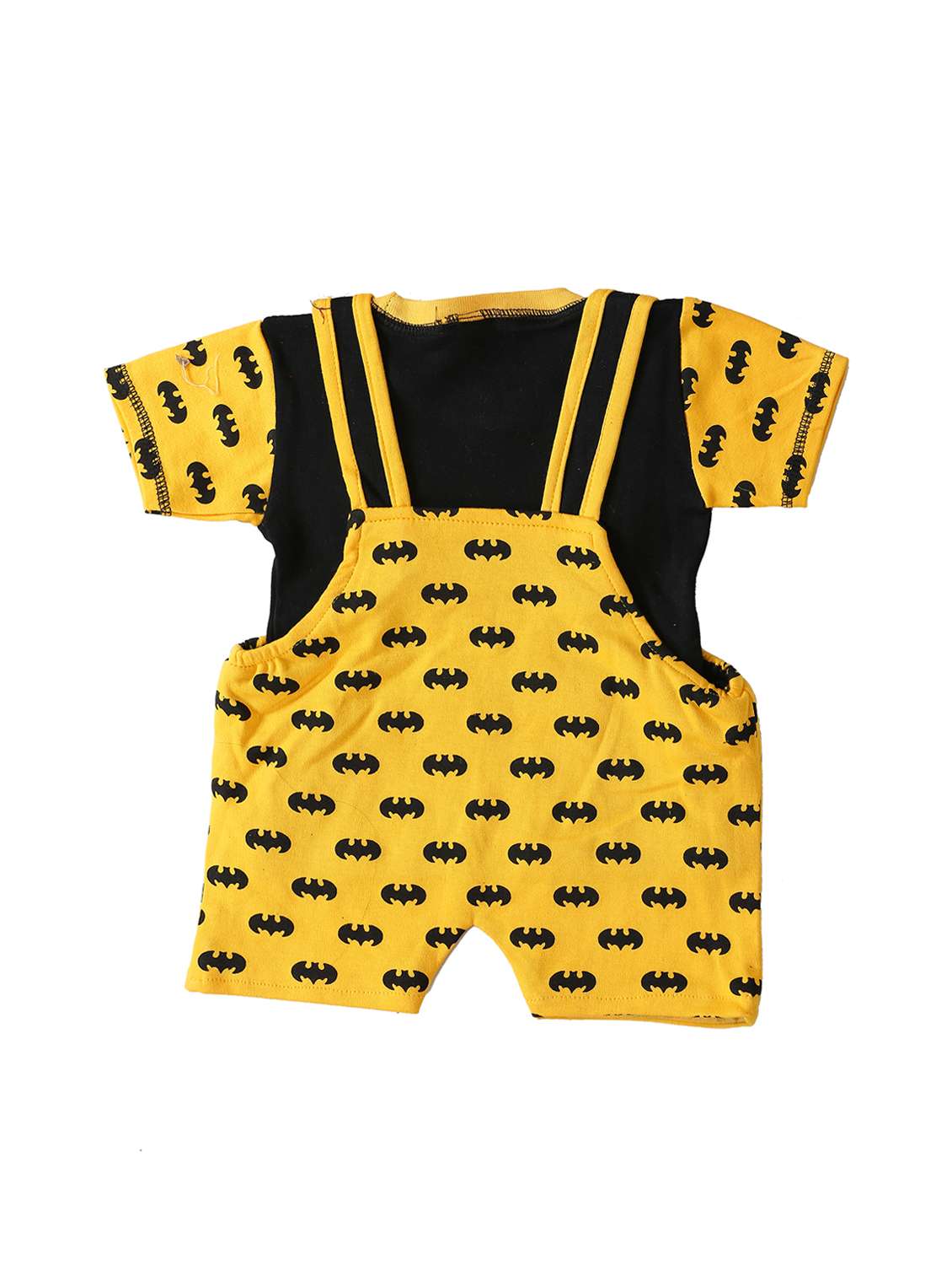 kids pack of 2 printed t-shirt & dungarees - 21518992 -  Standard Image - 1