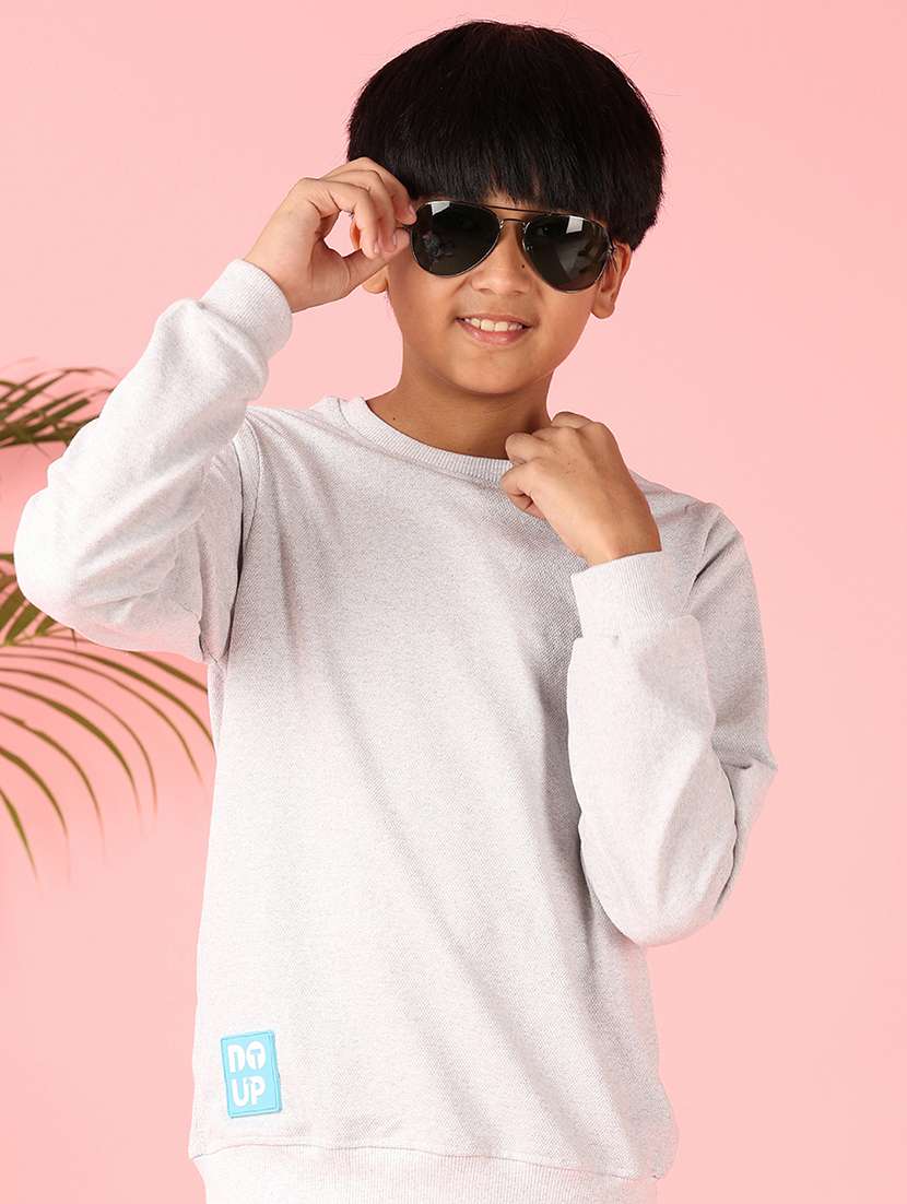 boys long sleeves solid t-shirt - 21519222 -  Standard Image - 1