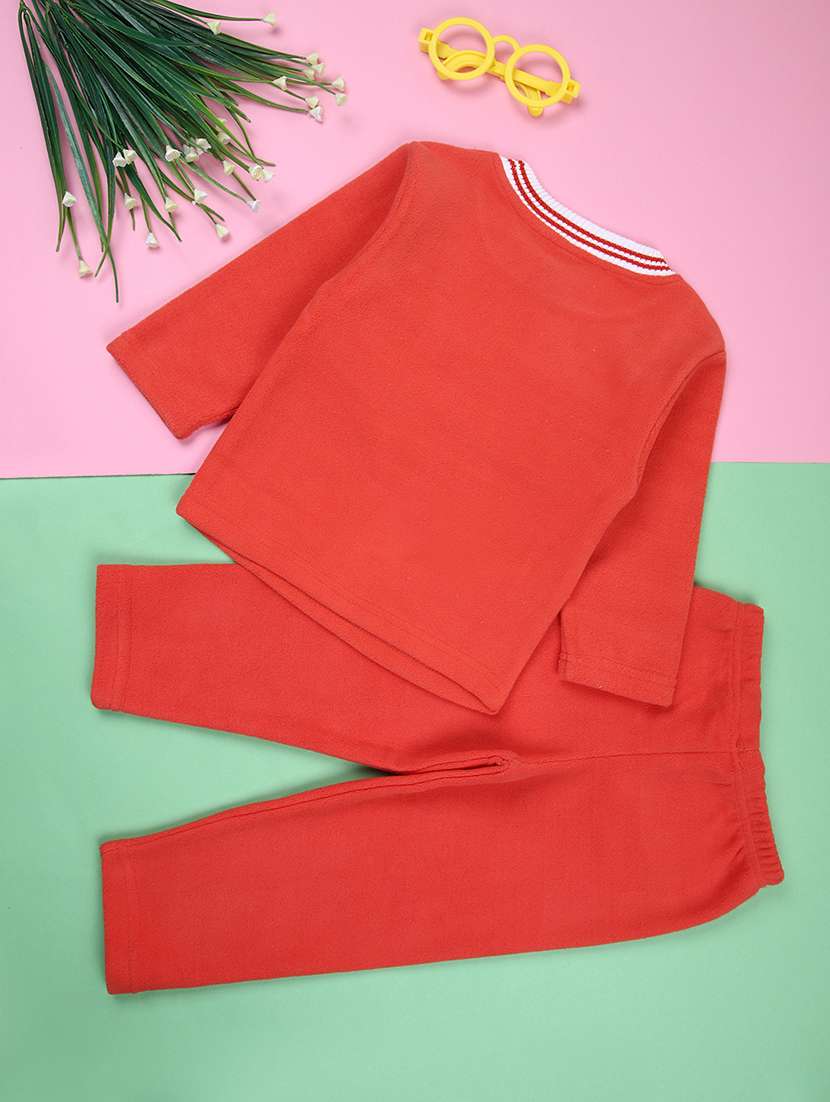 boys typography casual wear full length set - 21519226 -  Standard Image - 1