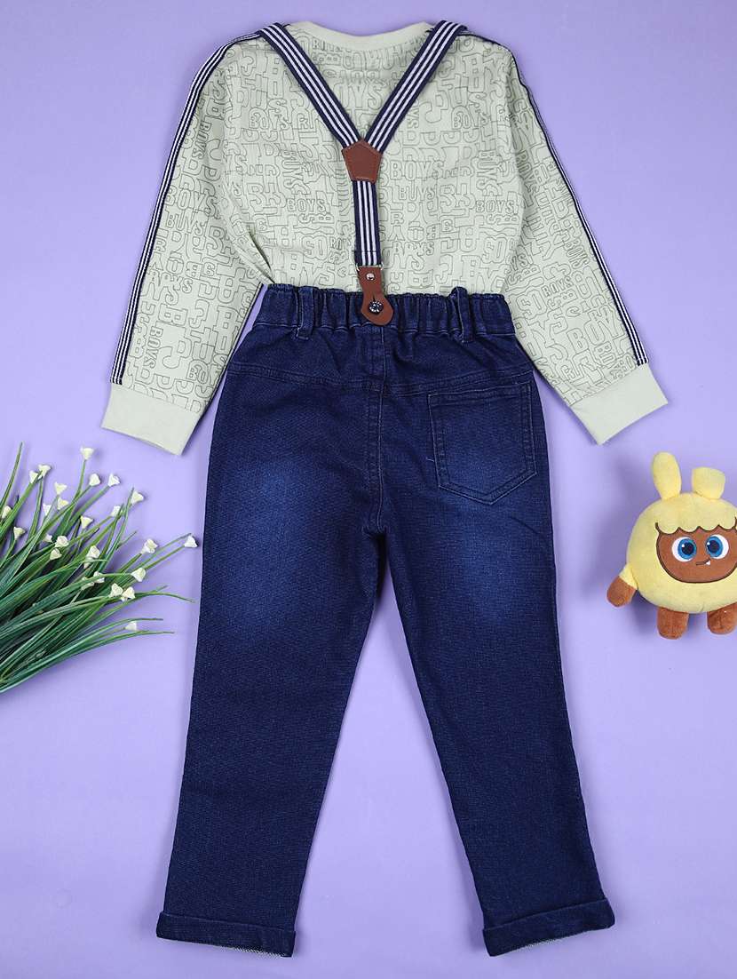 boys printed casual wear full length set - 21519253 -  Standard Image - 1