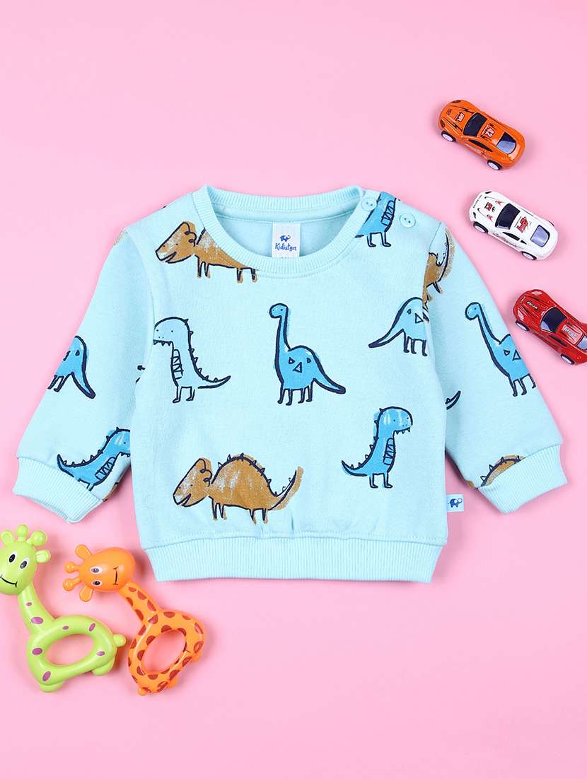 kids long sleeves printed sweatshirt