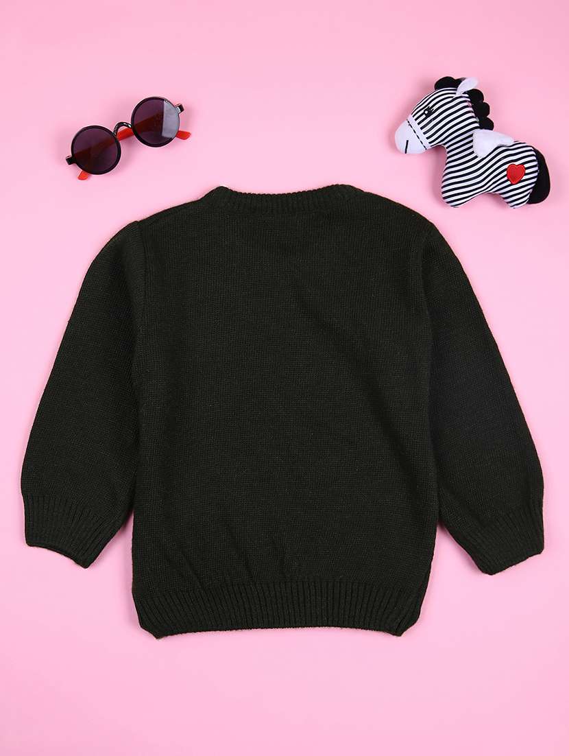 boys acrylic long sleeve sweater - 21519275 -  Standard Image - 1