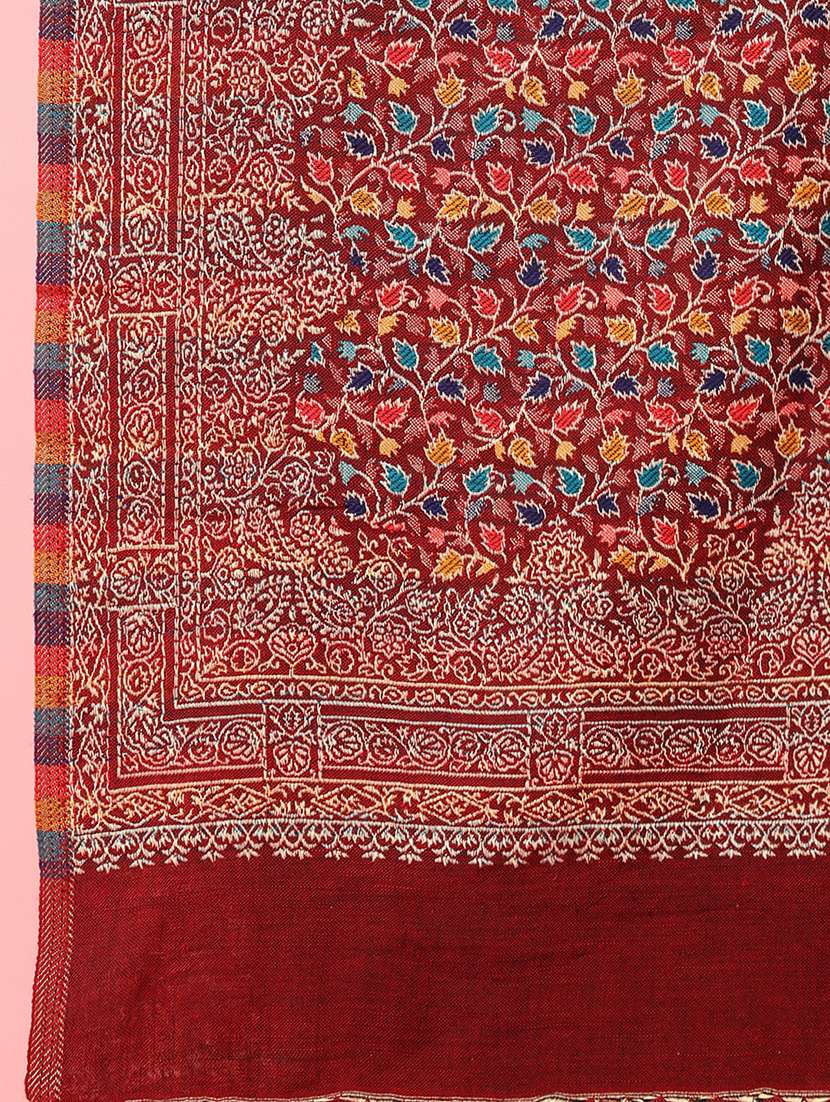 women self design winter stole - 21519302 -  Standard Image - 4