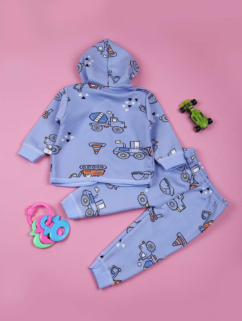 boys printed long sleeve full length set - 21519322 -  Standard Image - 1