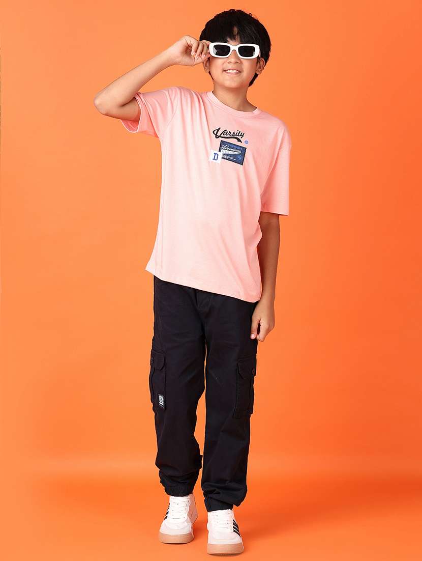 boys short sleeves front & back print t-shirt - 21519333 -  Standard Image - 4