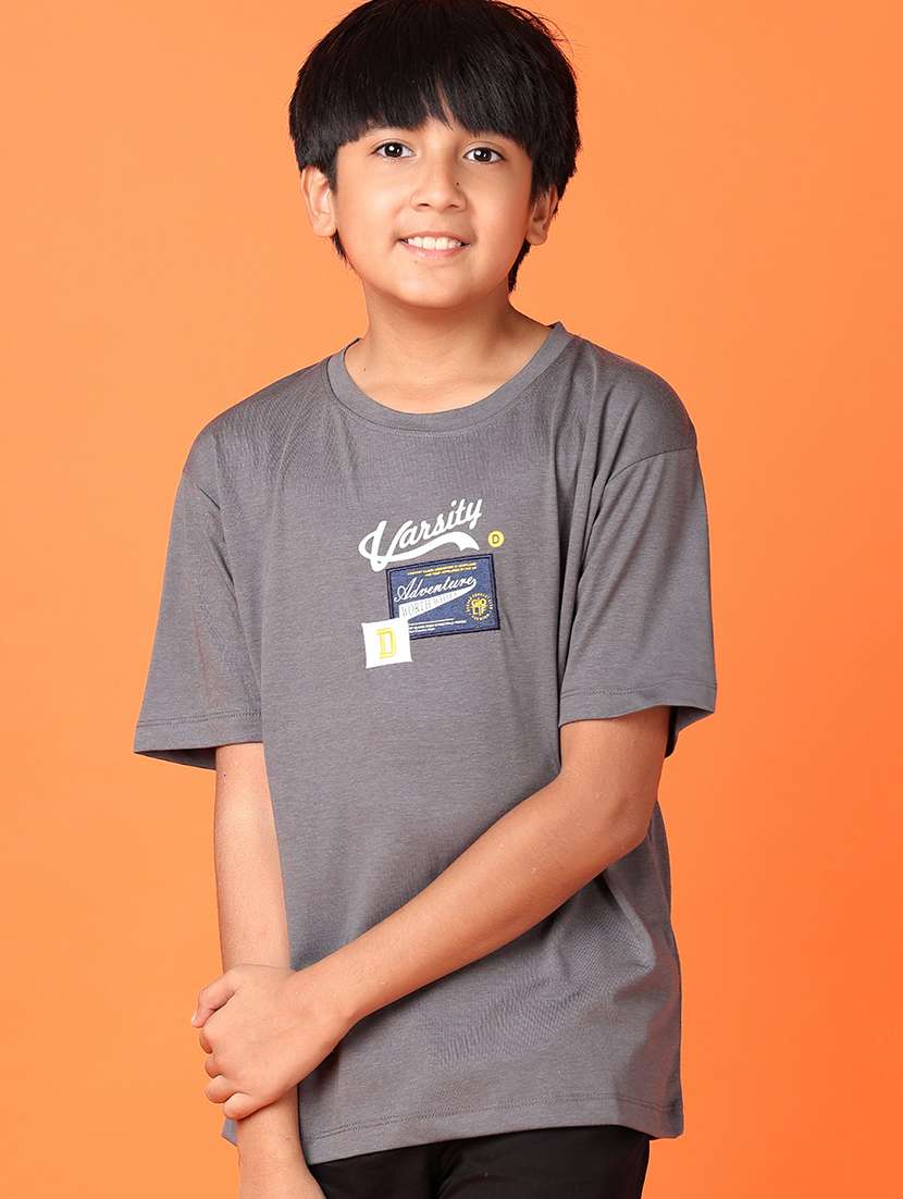 boys short sleeves front & back print t-shirt - 21519334 -  Standard Image - 1