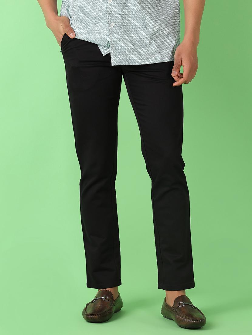 men mid rise solid chinos - 21519589 -  Standard Image - 1