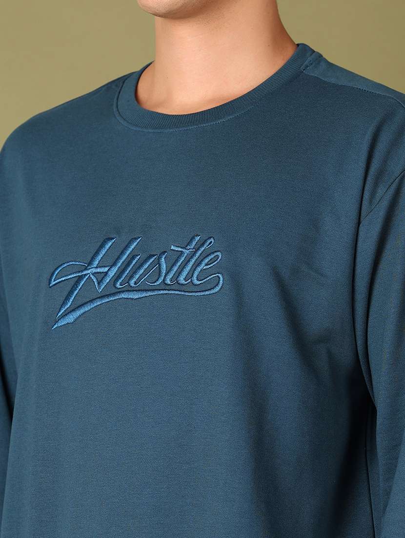men typographic long sleeve t-shirt - 21519828 - Standard Image - 4