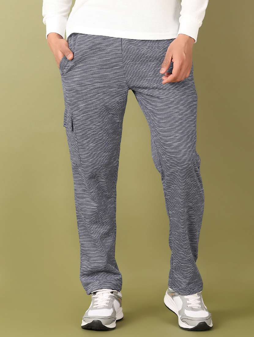 men grey solid pyjama - 21519930 -  Standard Image - 1