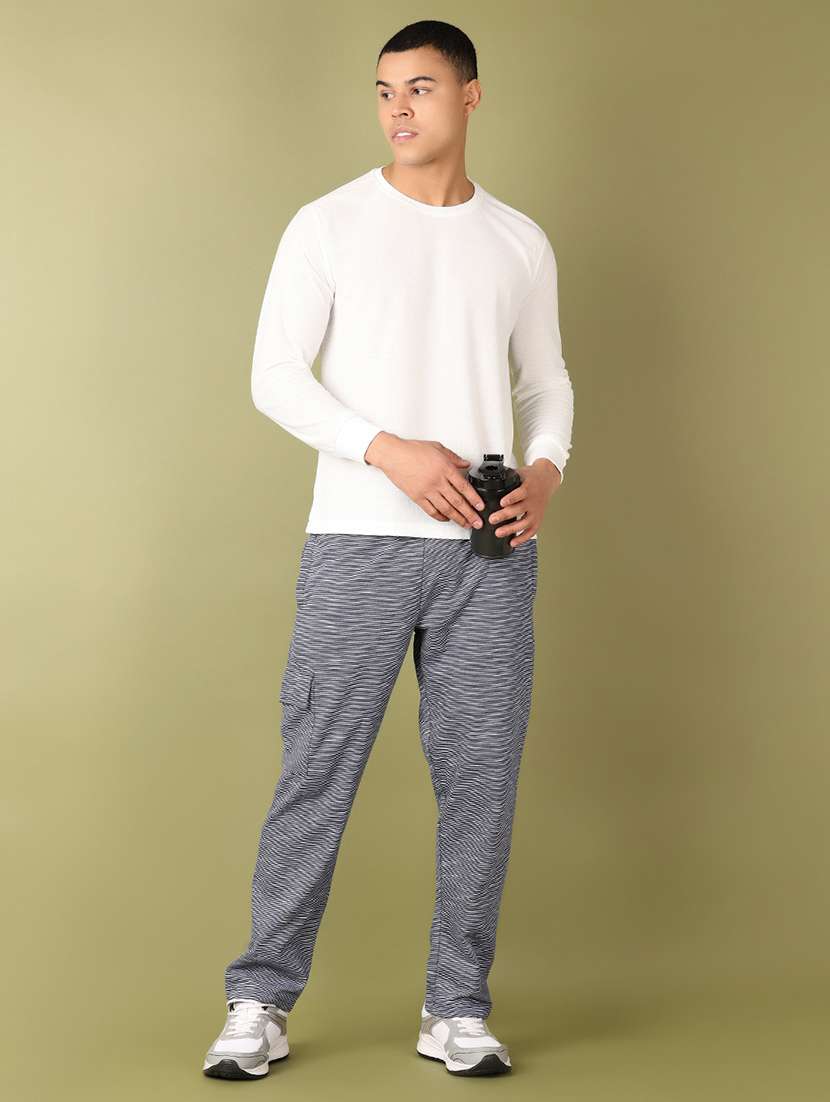 men grey solid pyjama - 21519930 -  Standard Image - 4