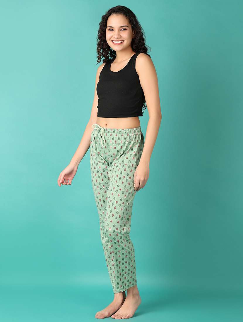 light green single jersey pajama - 21519956 -  Standard Image - 4