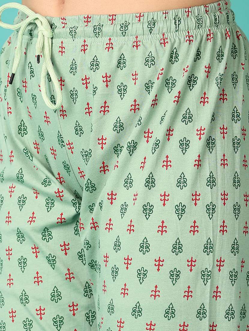 light green single jersey pajama - 21519956 -  Standard Image - 6