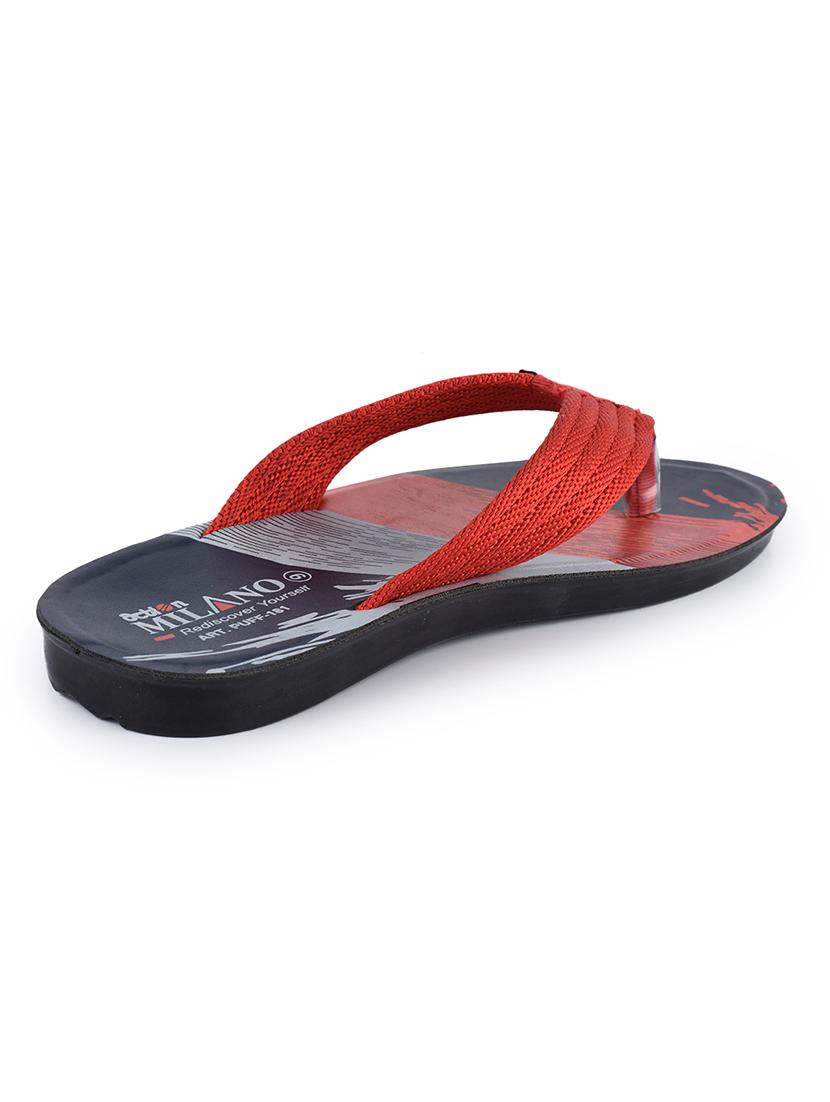 men red slip on slipper - 21520339 - Standard Image - 1