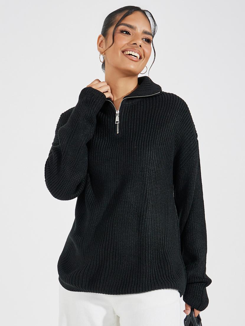 women long sleeve self-designed pullover - 21520415 - Standard Image - 1