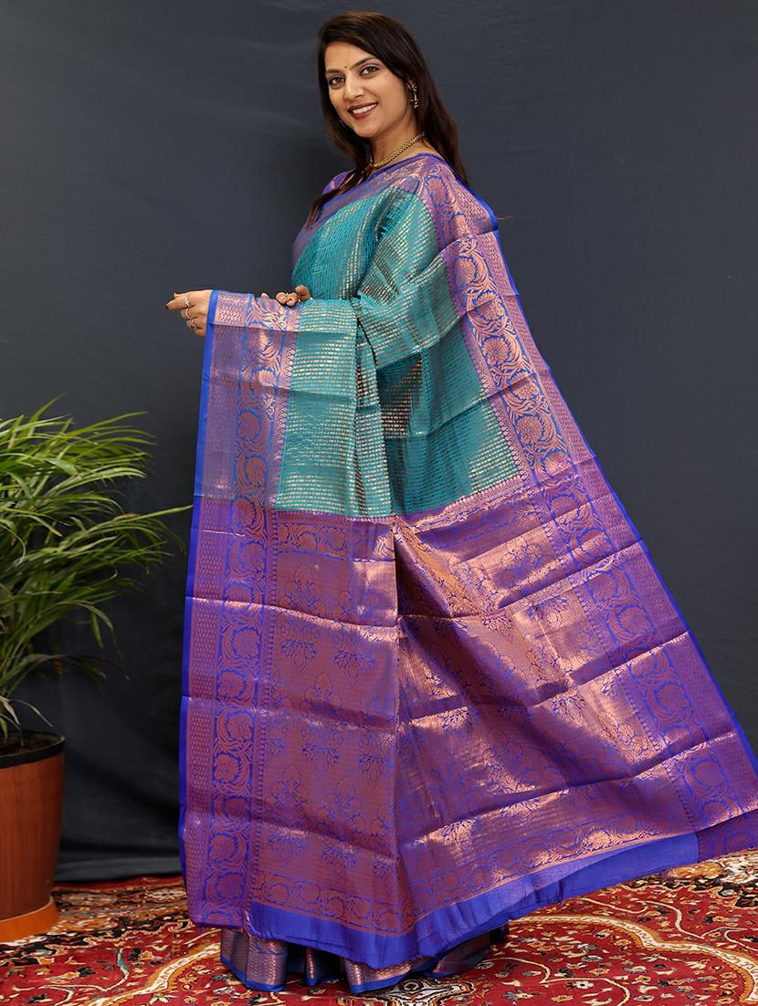 women self design banarasi saree - 21520611 -  Standard Image - 1