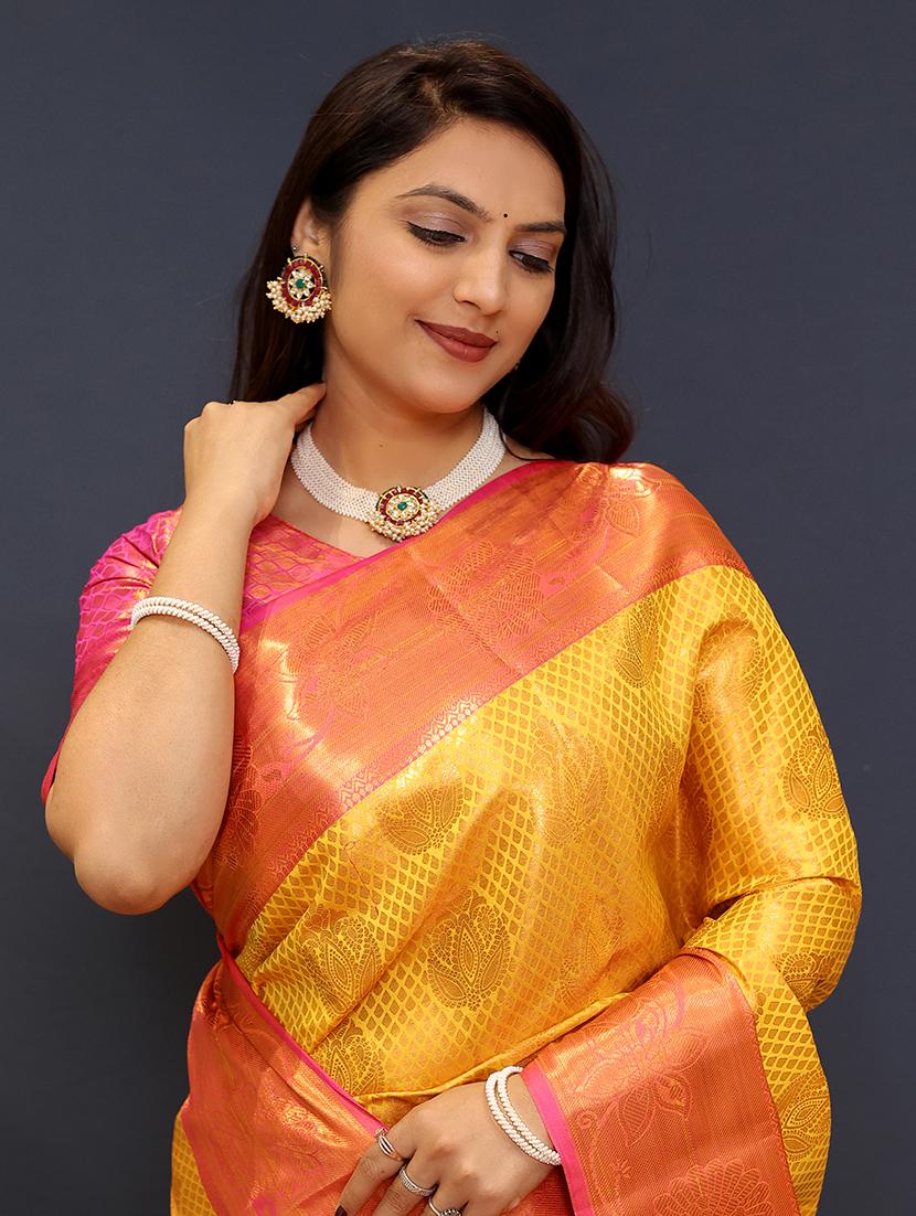 women self design banarasi saree - 21520623 -  Standard Image - 1