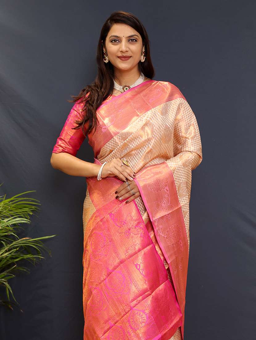 women self design banarasi saree - 21520624 -  Standard Image - 1