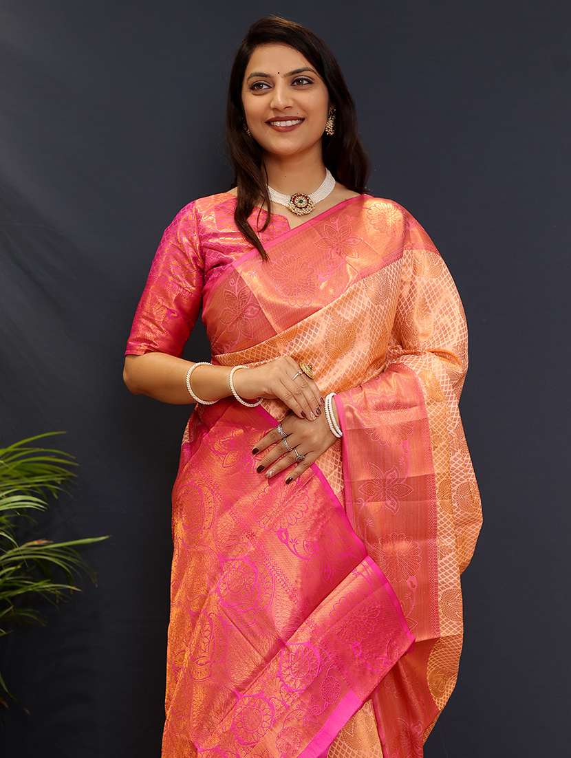 women self design banarasi saree - 21520625 -  Standard Image - 1