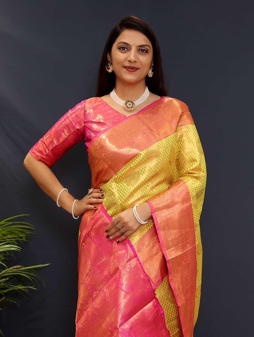 women self design banarasi saree - 21520628 -  Standard Image - 1