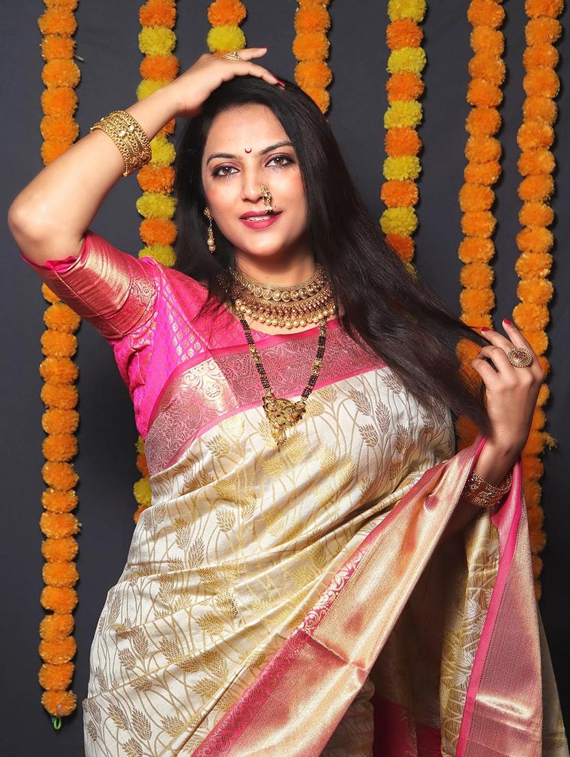 women self design banarasi saree - 21520629 - Standard Image - 1