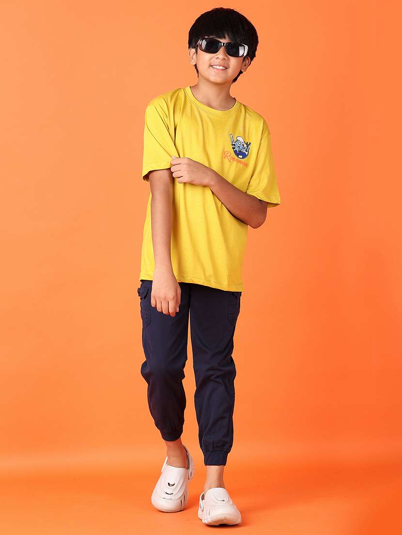 boys short sleeves front & back print t-shirt - 21521247 -  Standard Image - 4