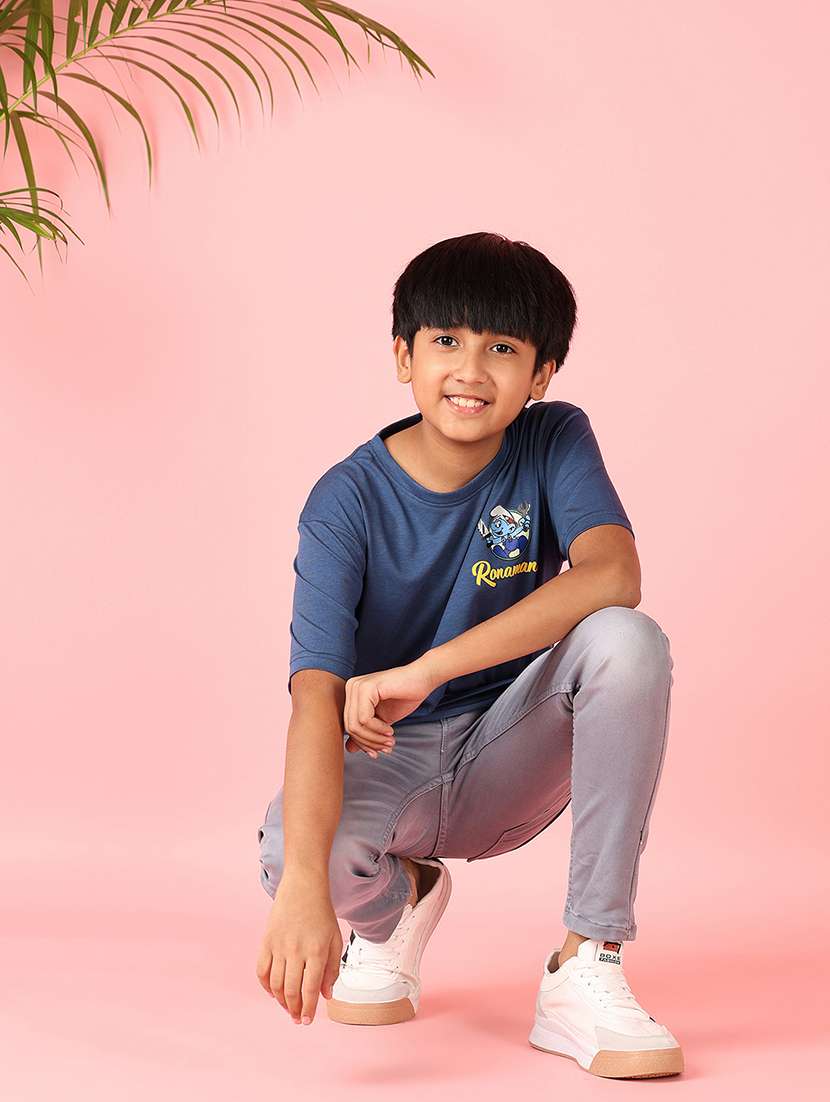 boys short sleeves front & back print t-shirt - 21521248 -  Standard Image - 4