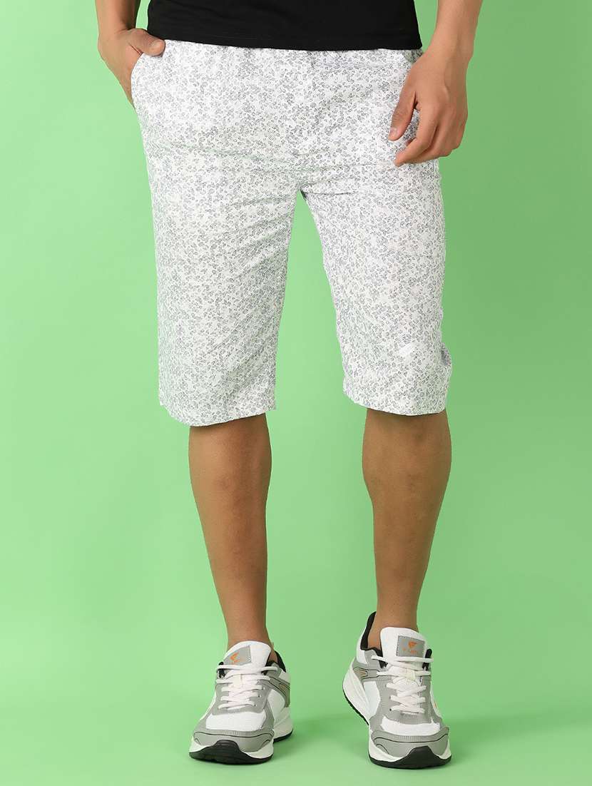 men mid rise printed three - fourth - 21521272 -  Standard Image - 1