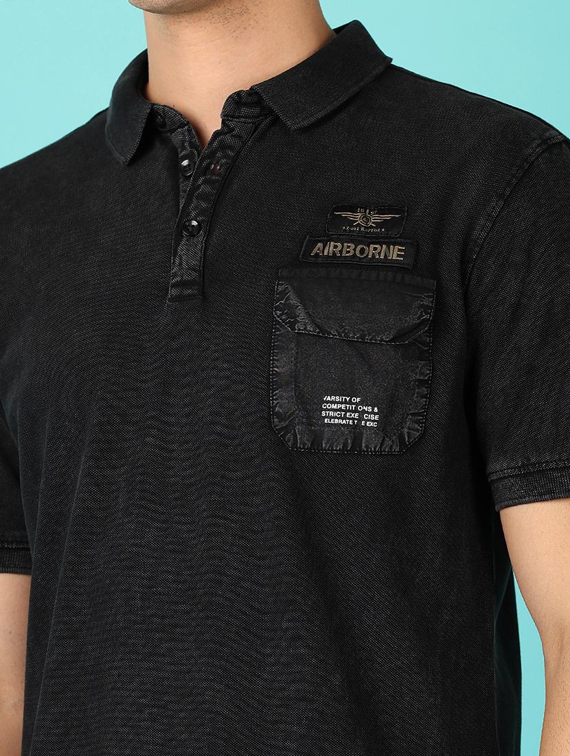 men short sleeves plain polo t-shirt - 21521343 - Standard Image - 4