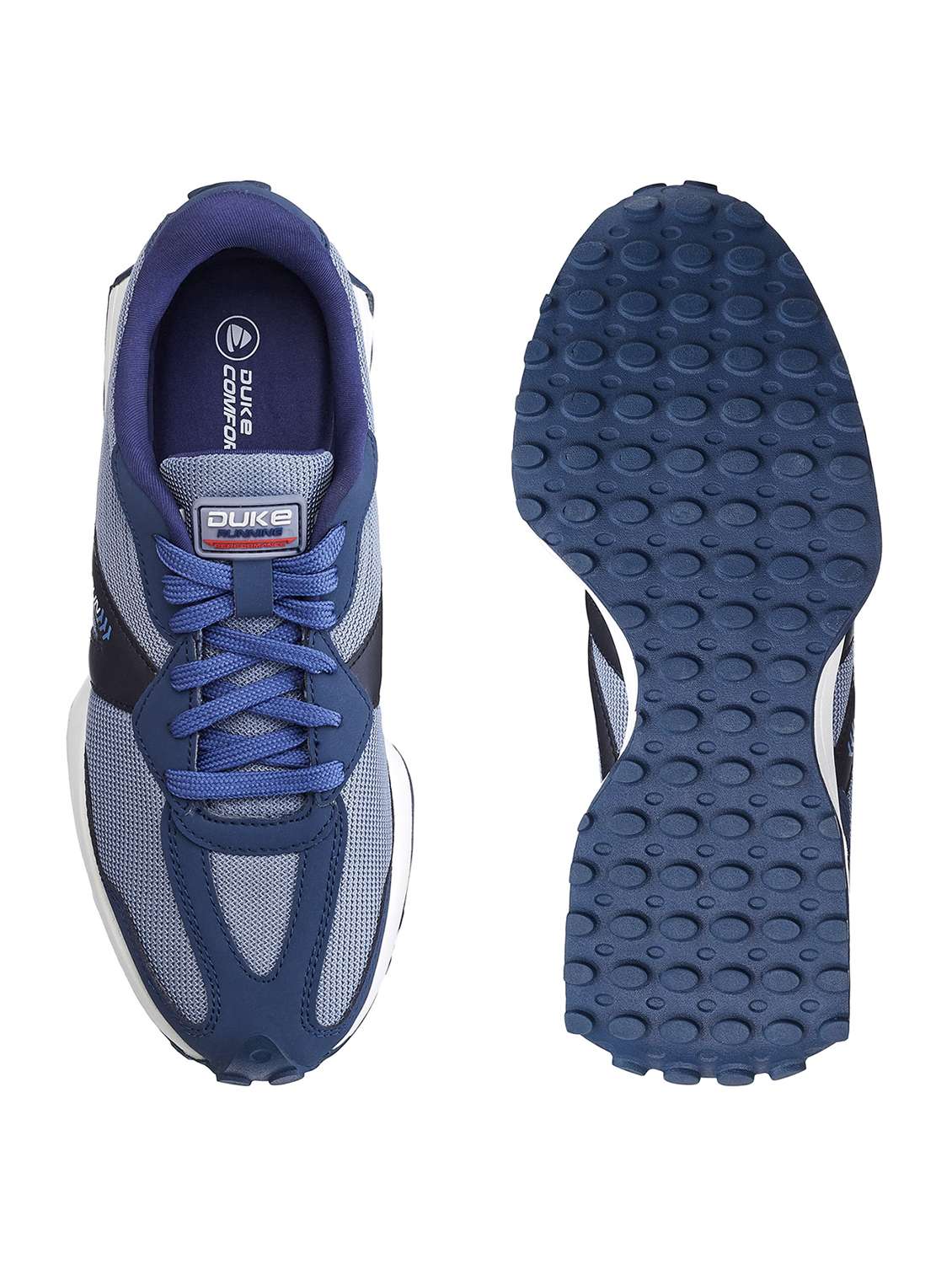 men blue training or gym sports shoes - 21521570 -  Standard Image - 4
