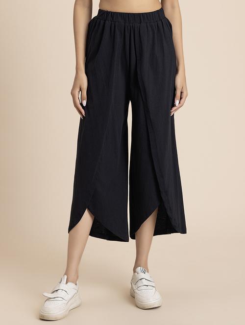 women black hosiery culottes - 21521766 - Standard Image - 0