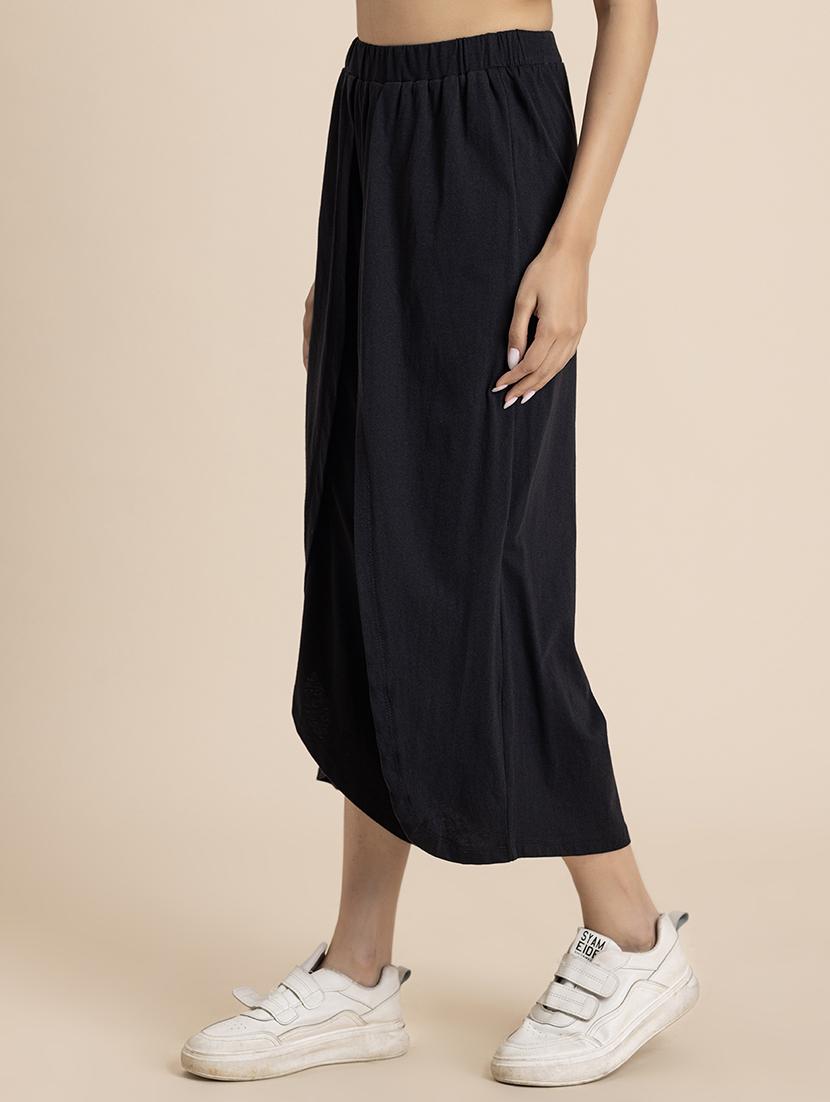 women black hosiery culottes - 21521766 - Standard Image - 1