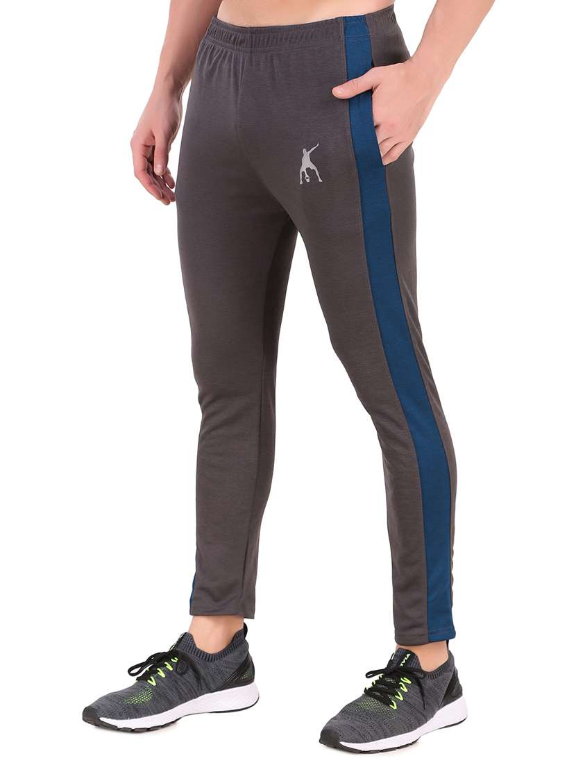 men full length side taped track pant - 21522152 -  Standard Image - 1