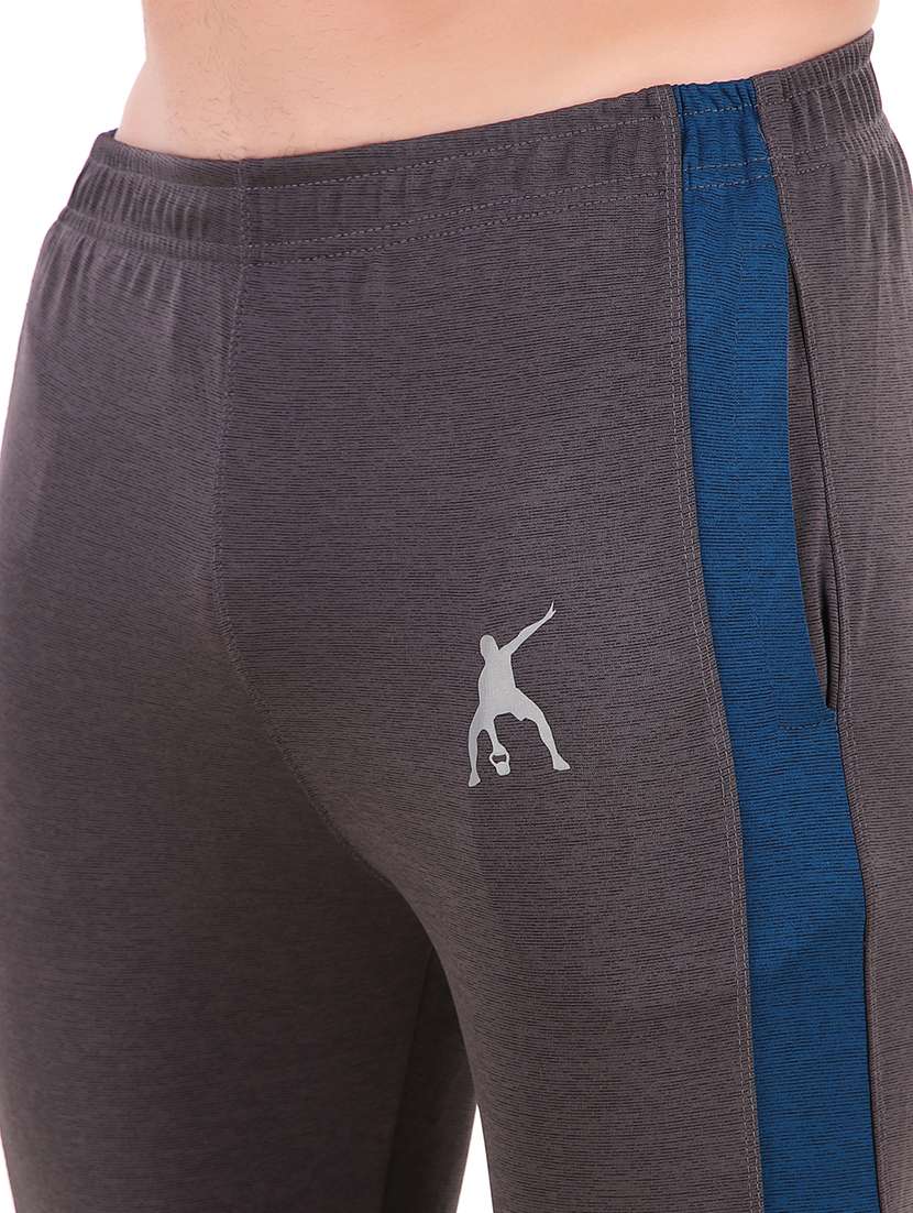 men full length side taped track pant - 21522152 - Standard Image - 4